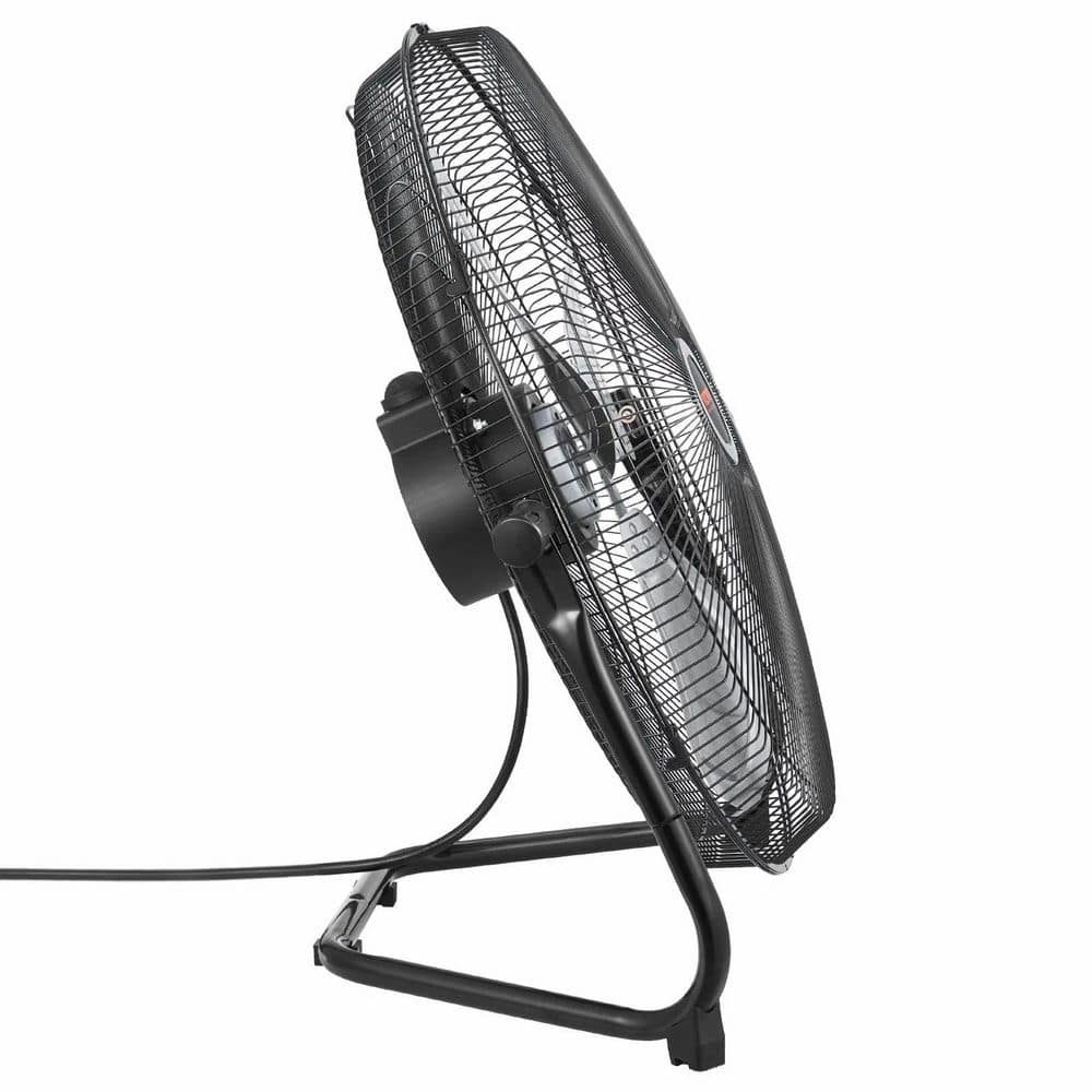cadeninc Black 18 in. 3-Speed Industrial High Velocity Floor Fan with 360-Degree Tilt Adjustment for Indoor, Warehouse, Garage (1)