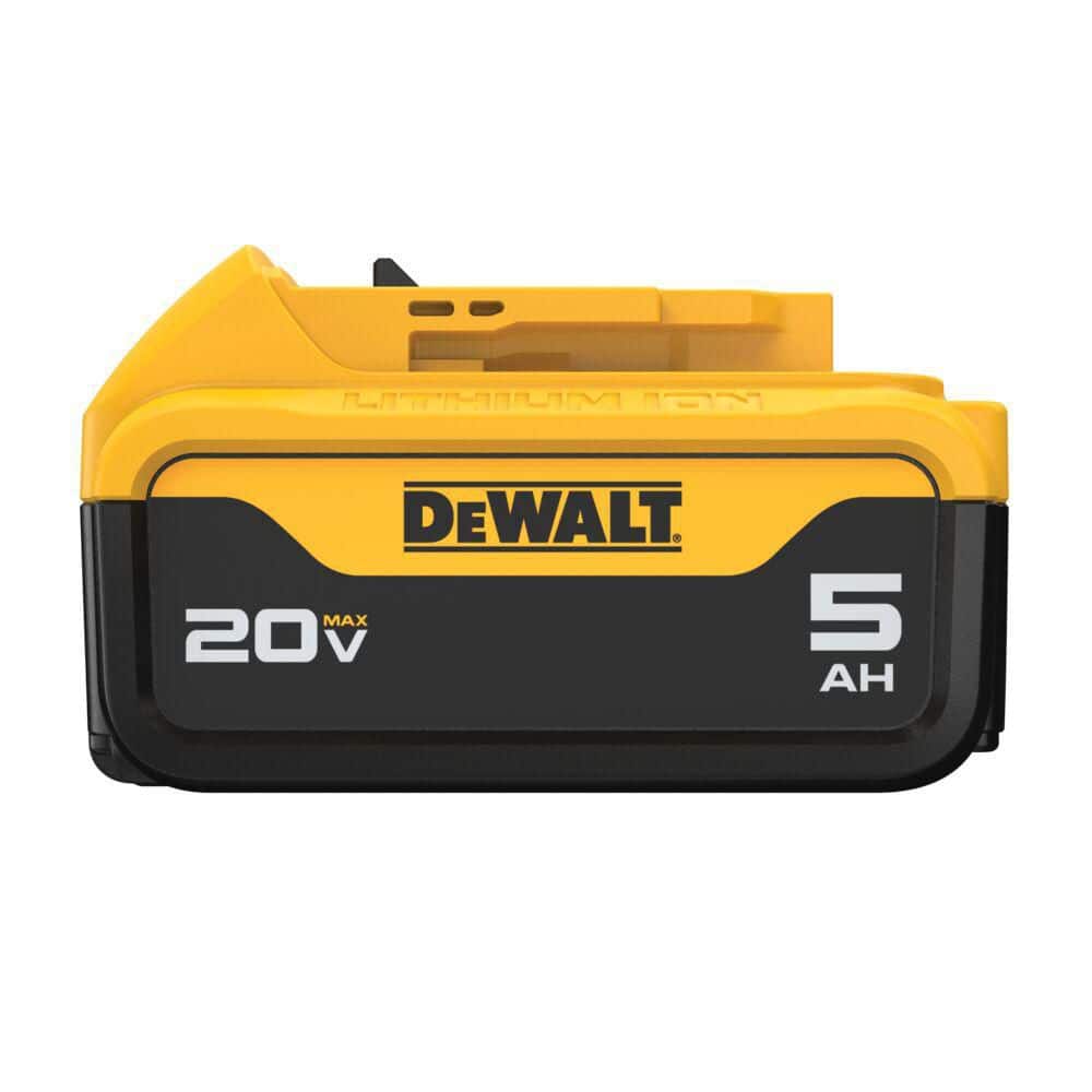 DEWALT 20V MAX Lithium-Ion Battery Kit with 5.0Ah and 2.0Ah Battery and Charger (3)