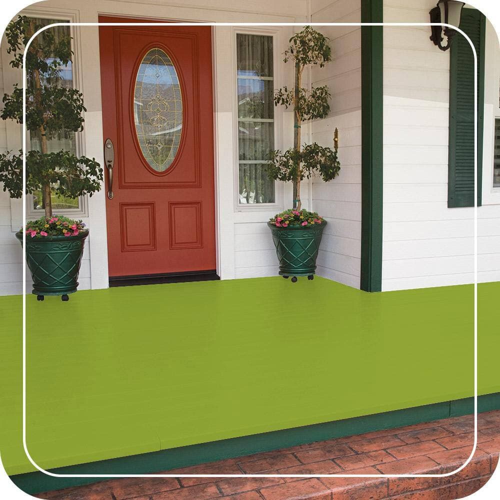 BEHR PREMIUM #S-G-410 Low-Lustre Enamel Interior/Exterior Porch and Patio Floor Paint (2)