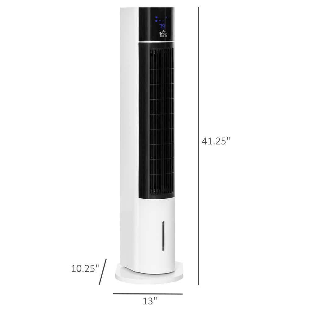 Lukvuzo 3-Spd Portable Evaporative Cooler for 215 sq. ft. 3in1 Ice Cooling with Humidifier Unit with Remote 0.8 gal Water Tank (2)