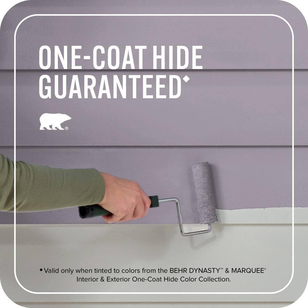 BEHR MARQUEE 5 gal. #PPU16-13 Duchess Lilac Flat Exterior Paint & Primer (3)