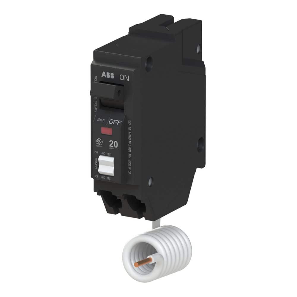 ABB 20 Amp 1 in. Single Pole Combination Arc Fault Circuit Breaker (THQL1120AF2A) (4)