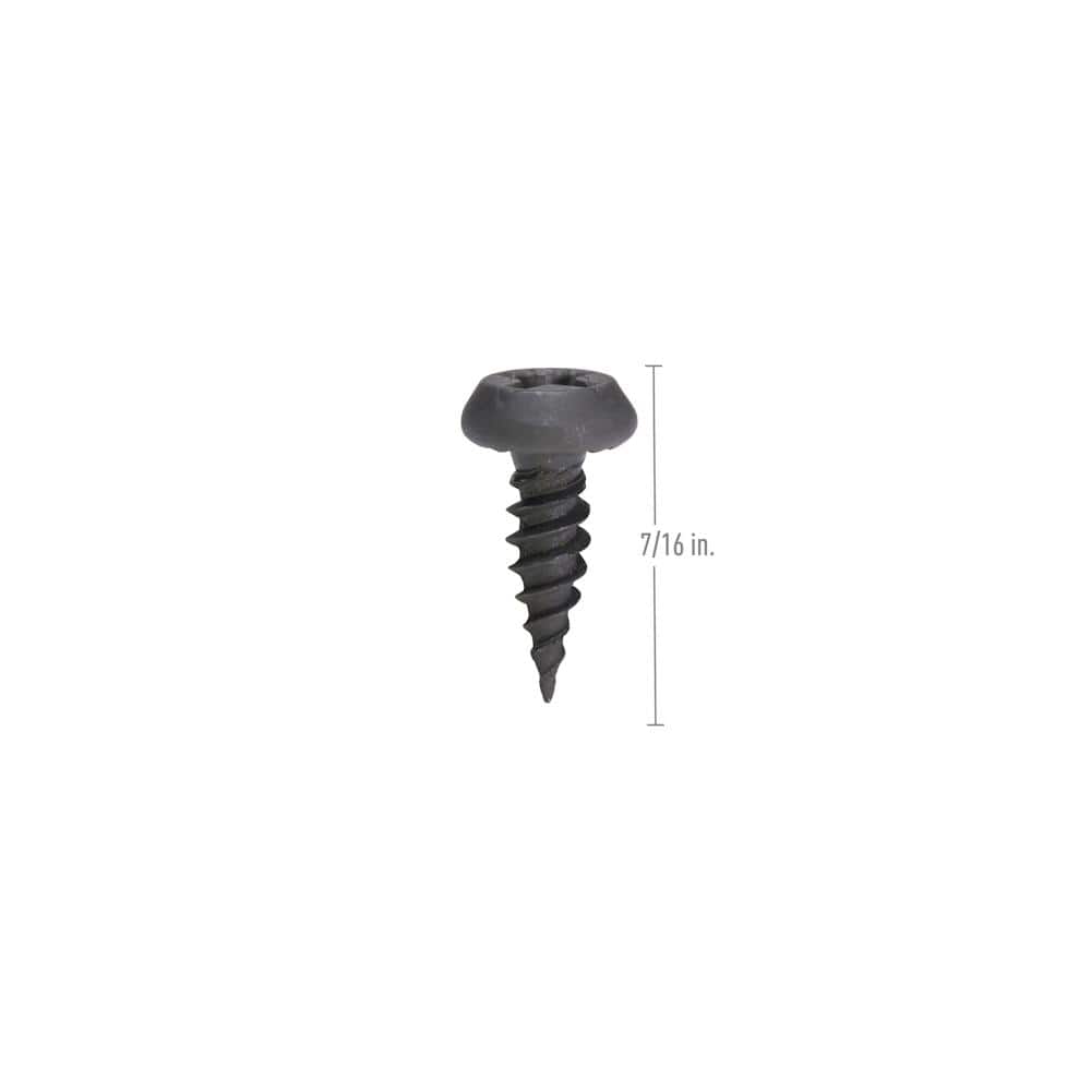 Grabber #7 x 7/16 in. Phillips Pan-Framing Head Fine Thread Vector Point Light-Gauge Metal Framing Screws (15,000 qty box) (2)