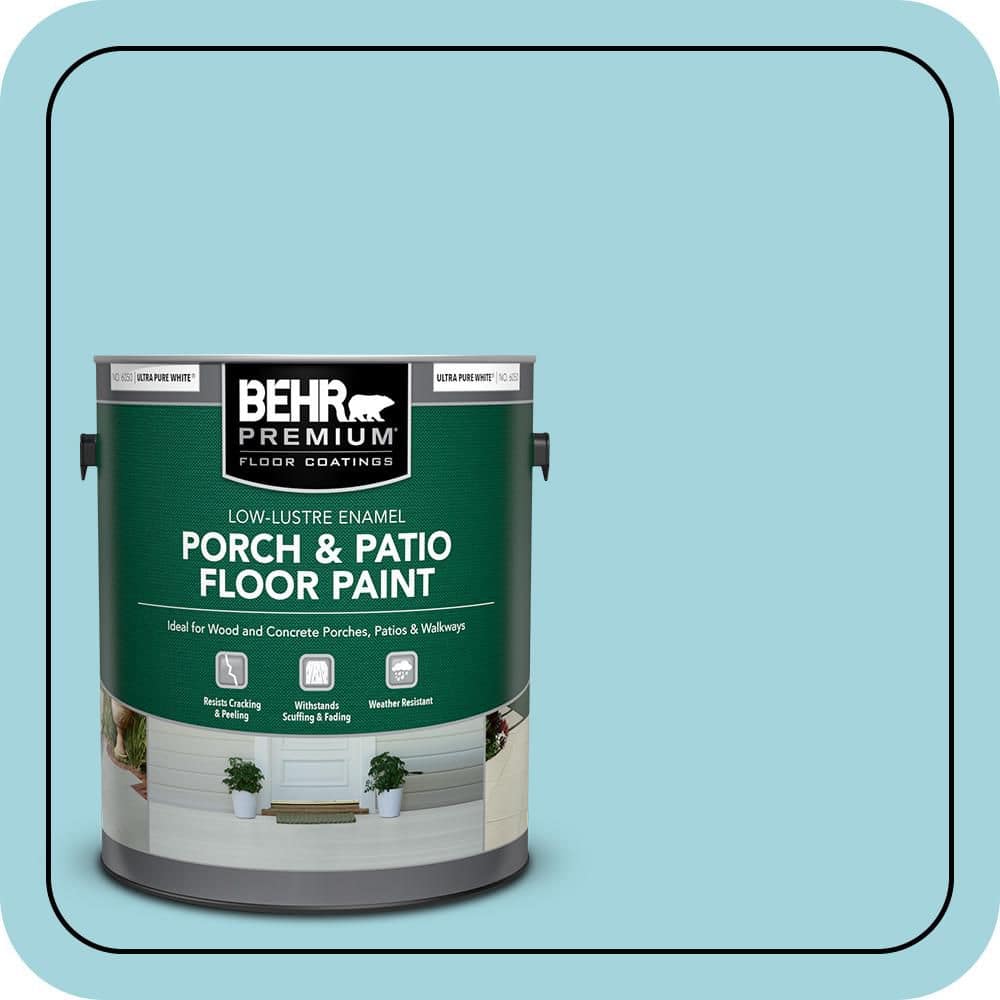 BEHR PREMIUM #M470-3 Textured Low-Lustre Enamel Interior/Exterior Porch and Patio Anti-Slip Floor Paint (1)