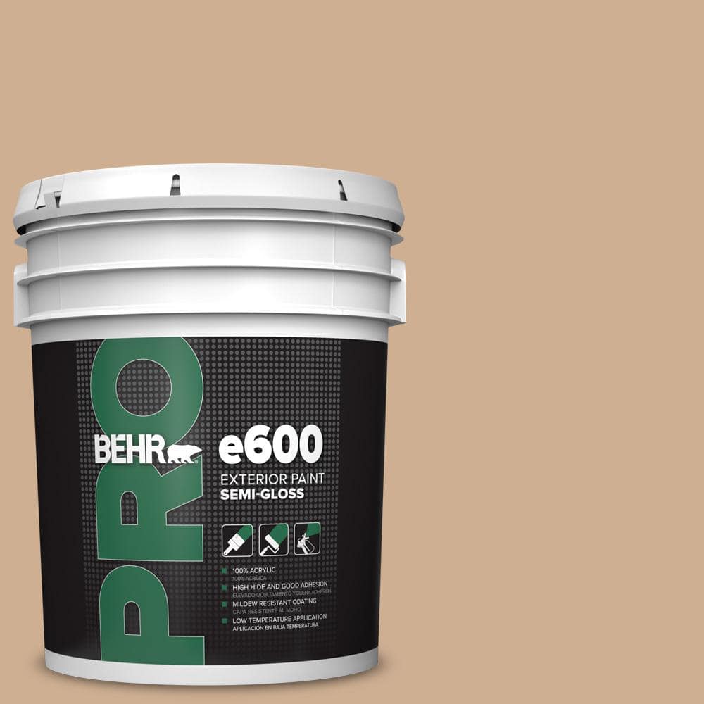 BEHR PRO 5 gal. #PPF-42 Gathering Place Semi-Gloss Exterior Paint