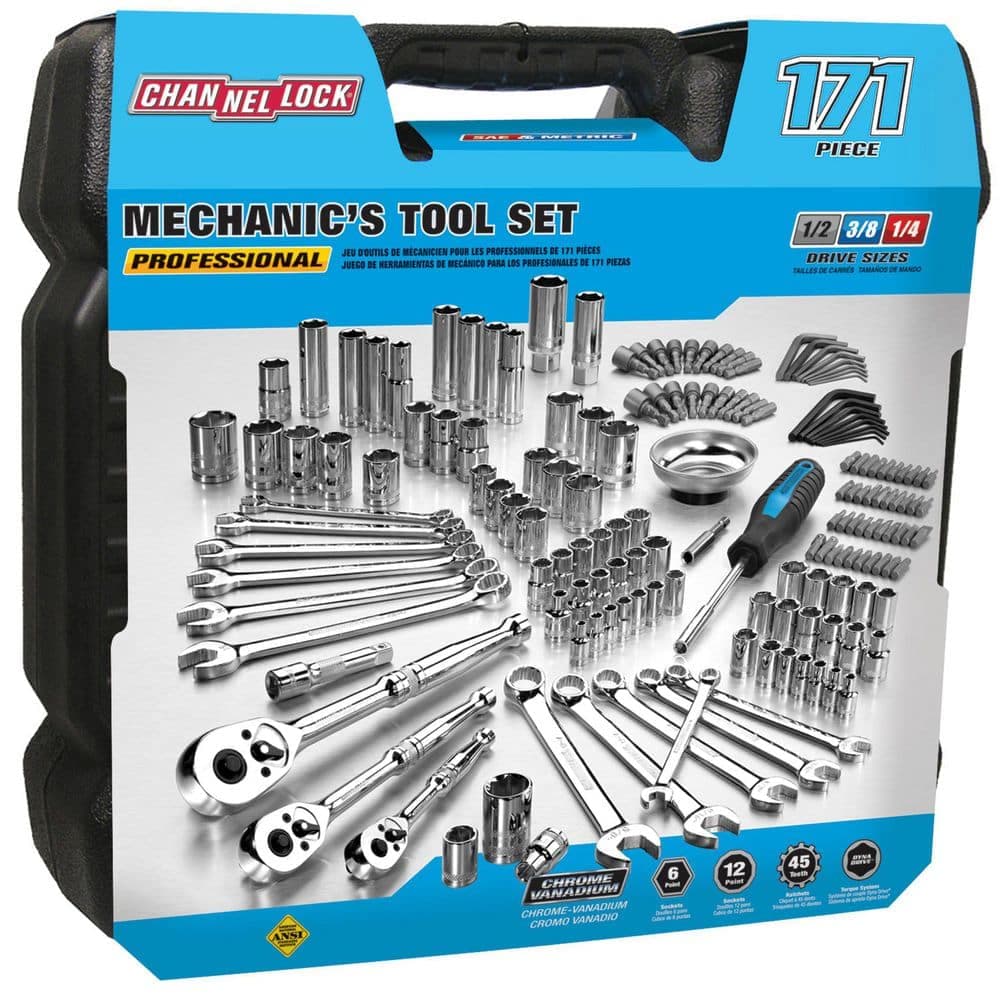 Channellock Mechanic's Tool Set (171-Piece) (1)