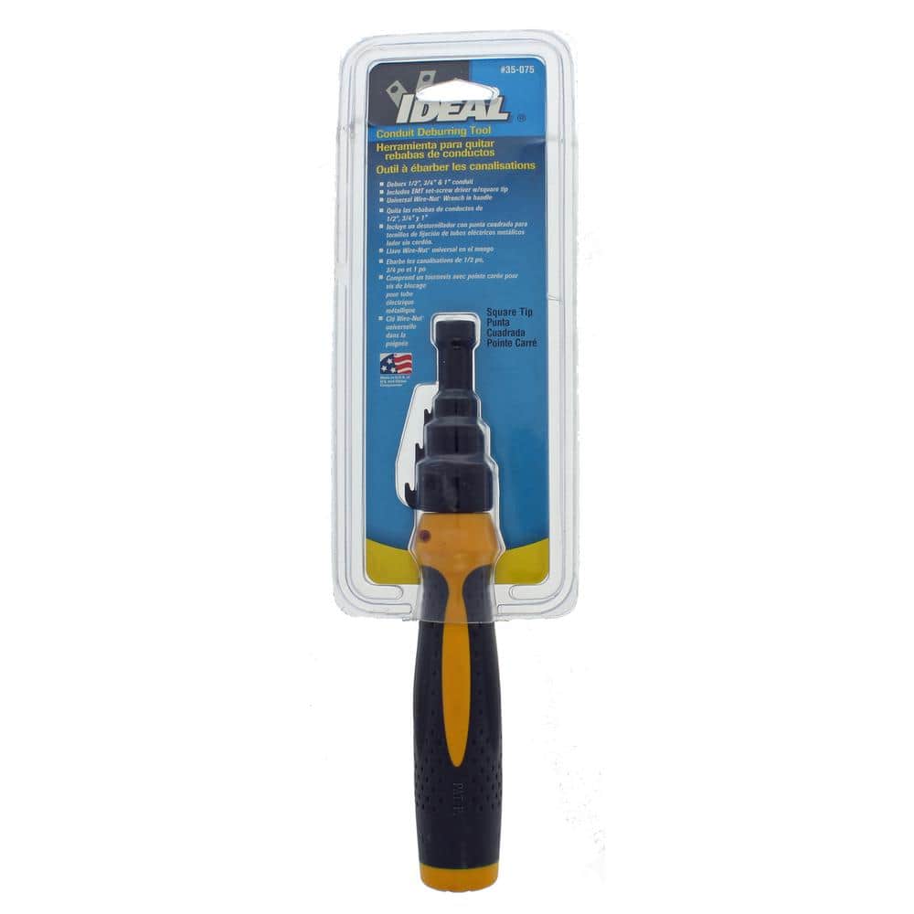IDEAL Twist-a-Nut Conduit Deburring Tool with Square Drive (2)