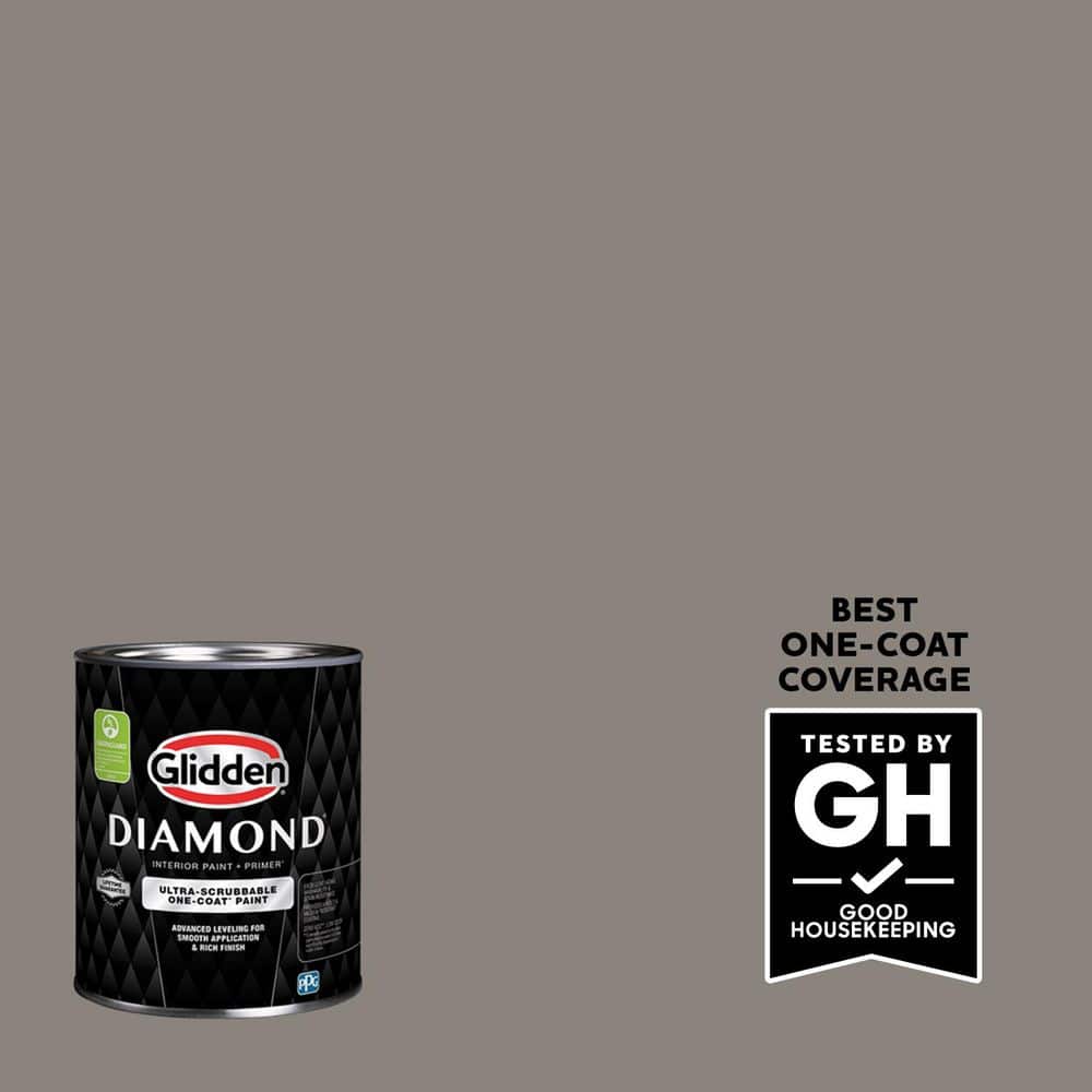 Glidden Diamond 1 qt. PPG1006-5 So Sublime Flat Interior Paint with Primer