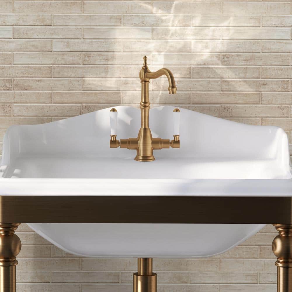 MSI Camden Biscotti 2 in. x 10 in. Glossy Ceramic Subway Wall Tile (5.16 sq. ft./Case) (4)