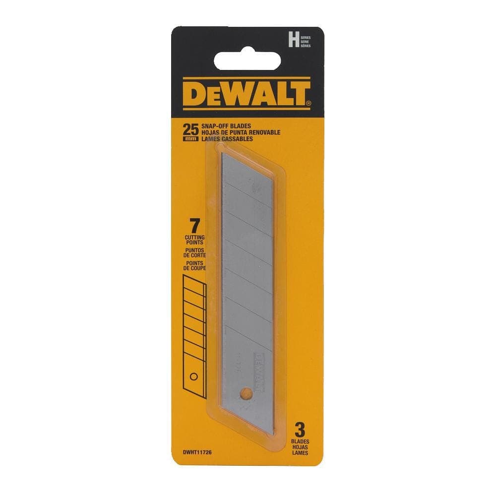DEWALT 25 mm Snap Blades (2)