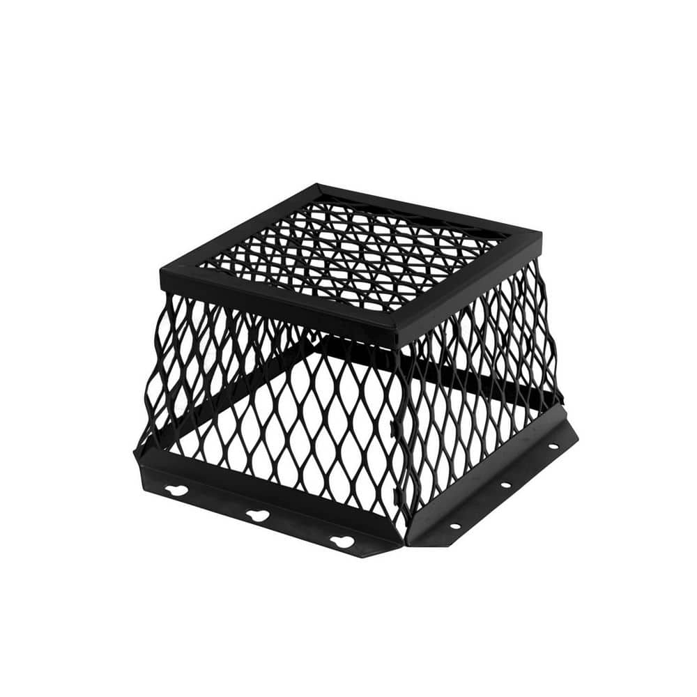 Unbranded VentGuard 8.5 in. x 8.5 in. Kitchen and Bathroom Wildlife Exclusion Screen in Black (1)