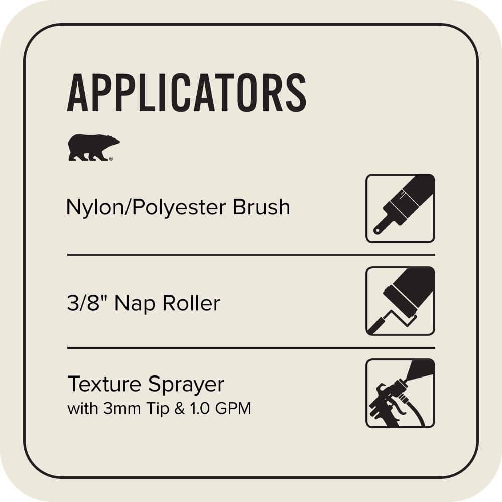 BEHR PREMIUM #N330-1 Textured Low-Lustre Enamel Interior/Exterior Porch and Patio Anti-Slip Floor Paint (4)