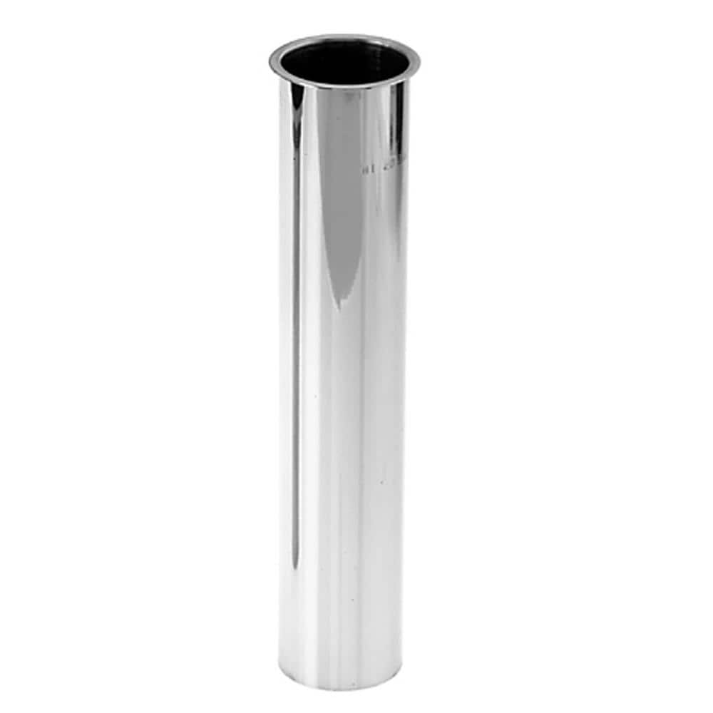 Westbrass 1-1/2 in. 8 in. Brass Flanged Tailpiece