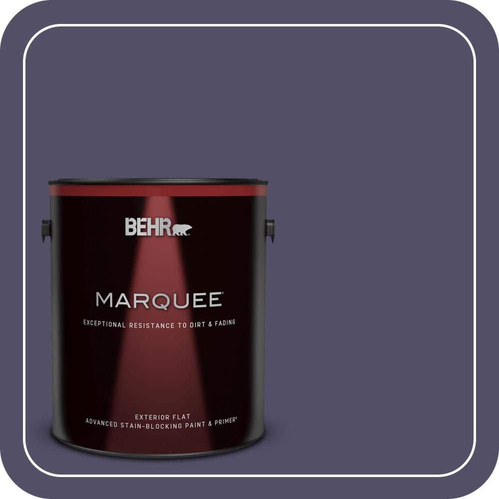 BEHR MARQUEE 1 gal. #PPU16-19 Mardi Gras Flat Exterior Paint & Primer