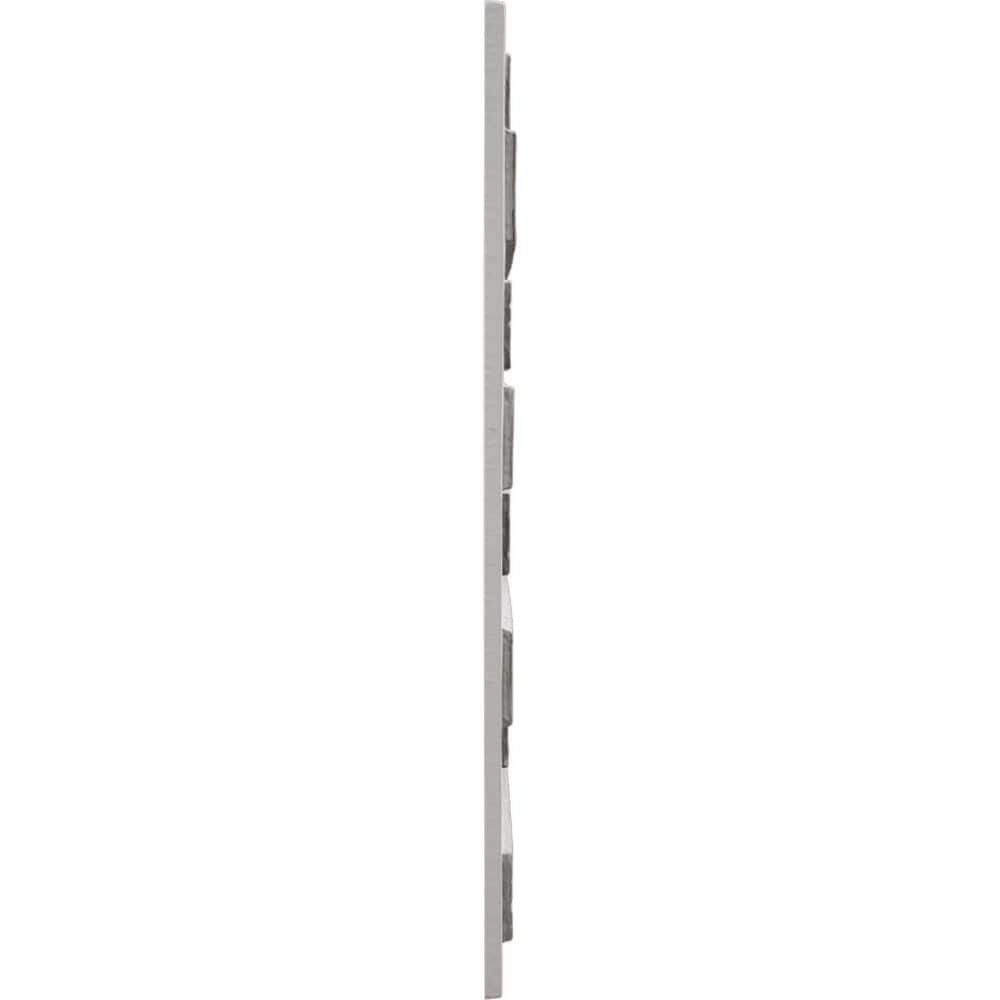 Ekena Millwork EverStone Traditional Faux Brick Panel, 44 in. W x 21 3/4 in. H x 3/4 in. D, Claywash Color (3)