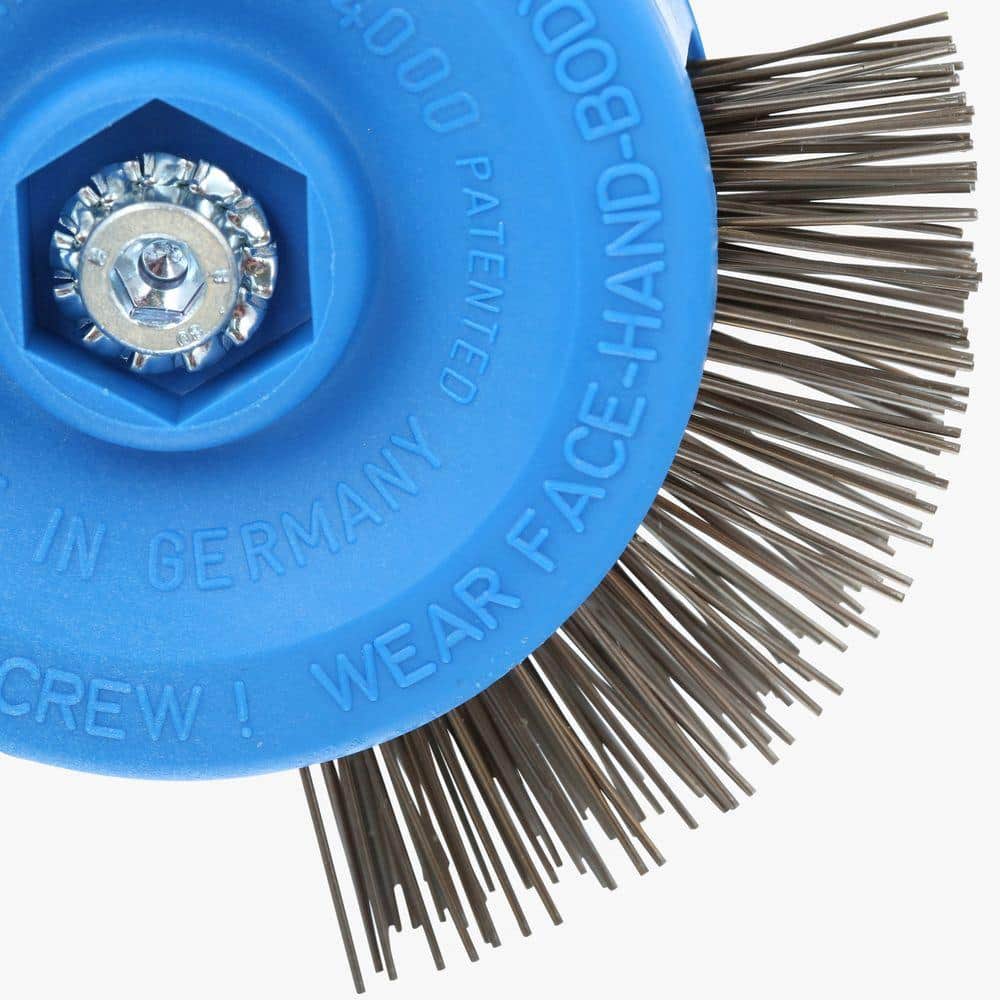 Avanti Pro 4 in. Drill Mount Quick-Strip Wire Brush (3)