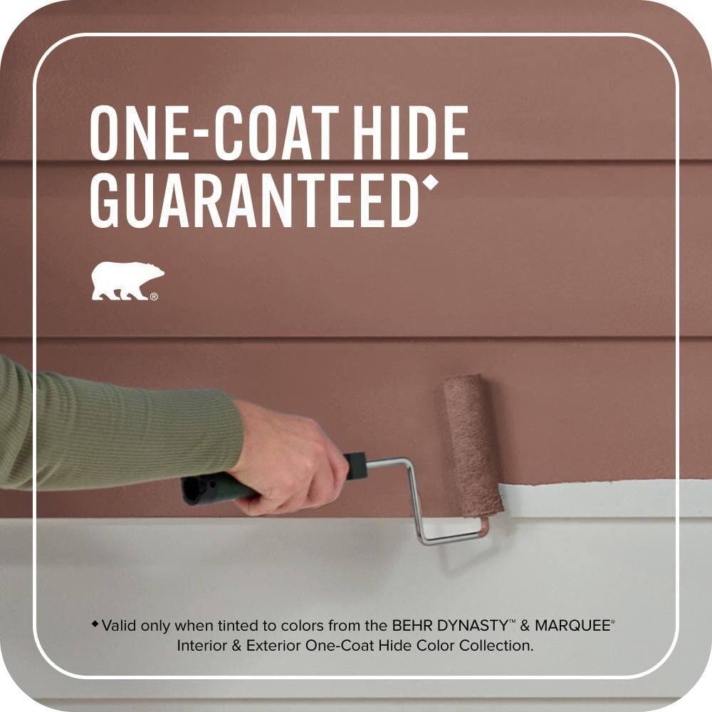 BEHR MARQUEE 1 gal. #S170-6 Red Curry Flat Exterior Paint & Primer (3)