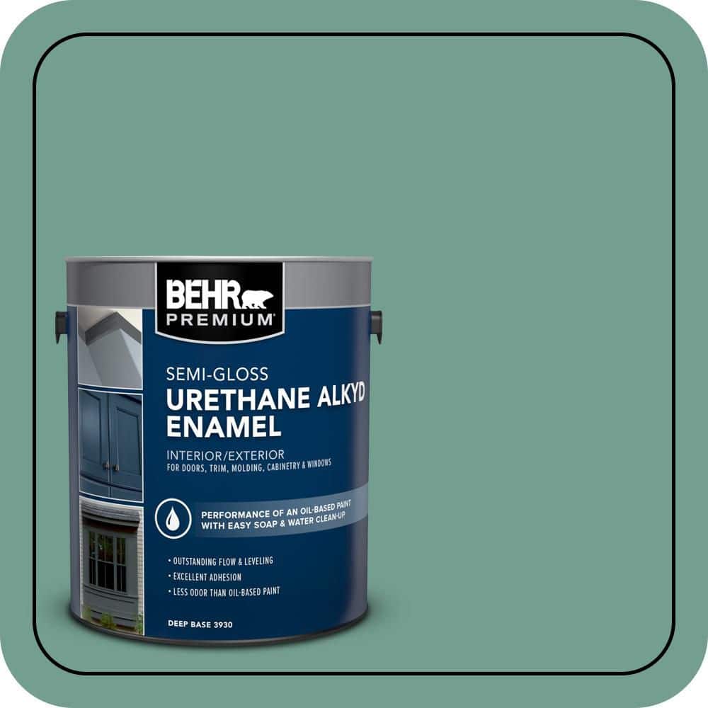 BEHR PREMIUM 1 gal. #M430-5 Regal View Urethane Alkyd Semi-Gloss Enamel Interior/Exterior Paint