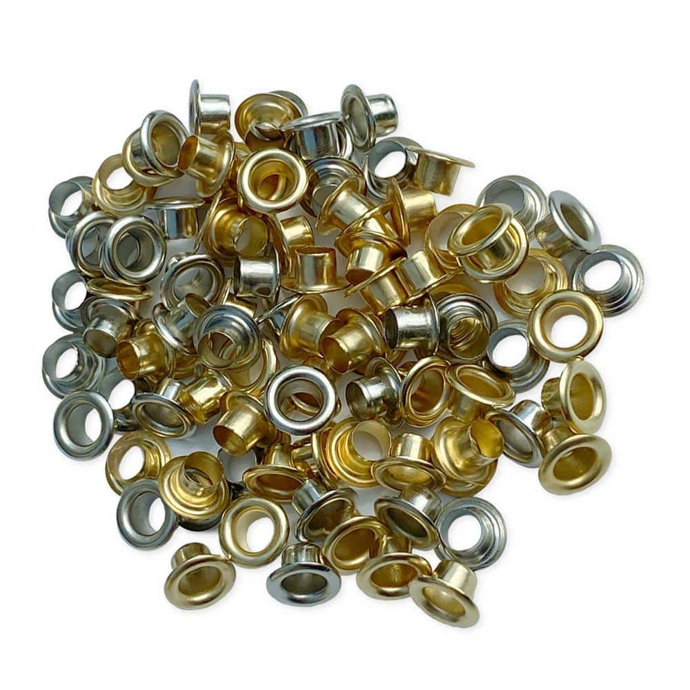 General Tools Small Eyelet Pliers with 100 Eyelets (3)
