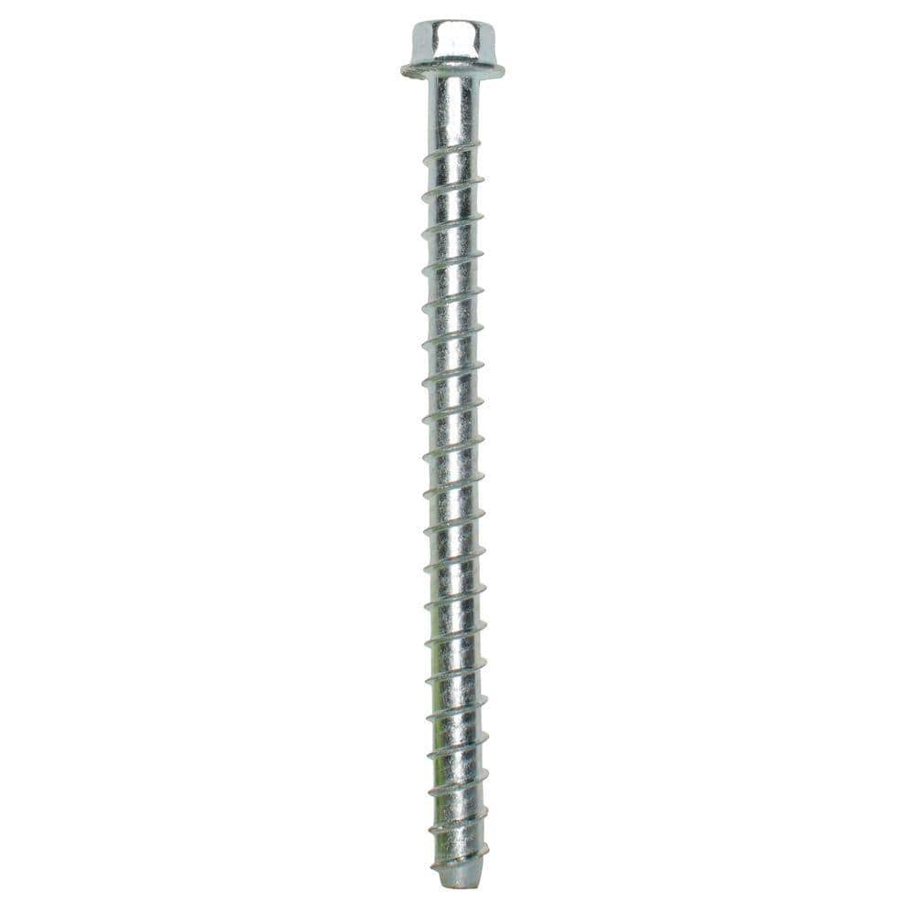 Simpson Strong-Tie Titen HD 3/8 in. x 6 in. Zinc-Plated Heavy-Duty Concrete and Masonry Screw Anchor (50-Piece)