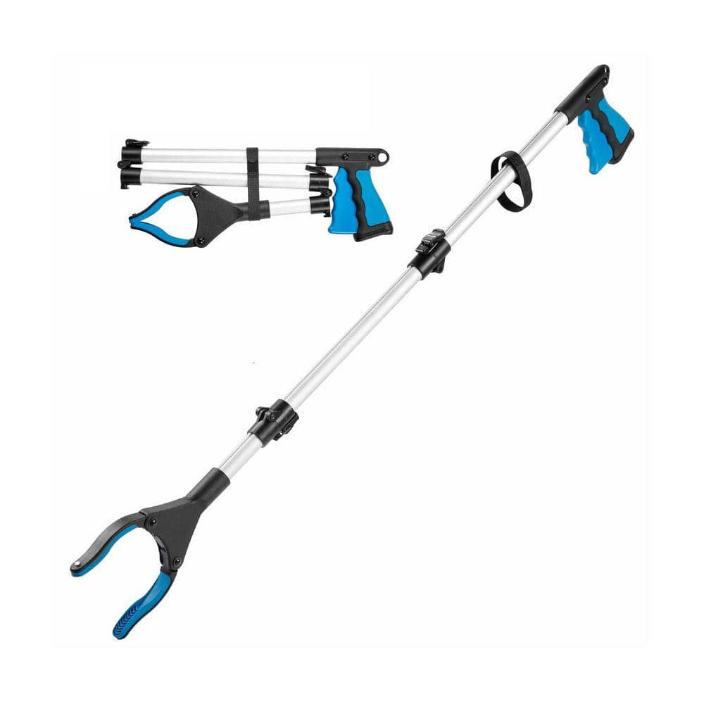 Justincity Upgraded 36 in. Grabber Reacher Tool for Seniors Flexible 360° Rotating Anti Slip Wide Jaw with Magnet (1)