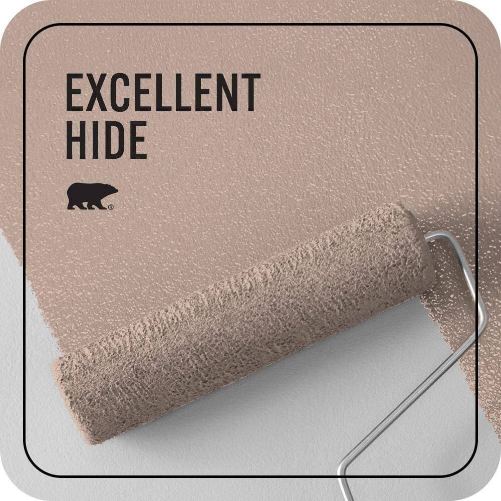 BEHR PREMIUM PLUS 1 gal. #S190-3 Sedona Pink Ceiling Flat Interior Paint & Primer (2)