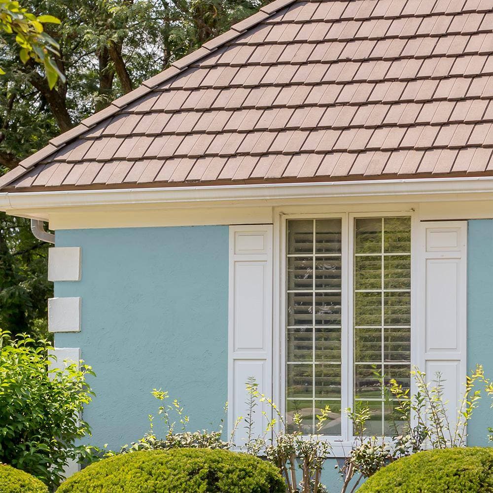 BEHR PREMIUM 5 gal. #MS-71 Pacific Blue Elastomeric Masonry, Stucco and Brick Exterior Paint (4)