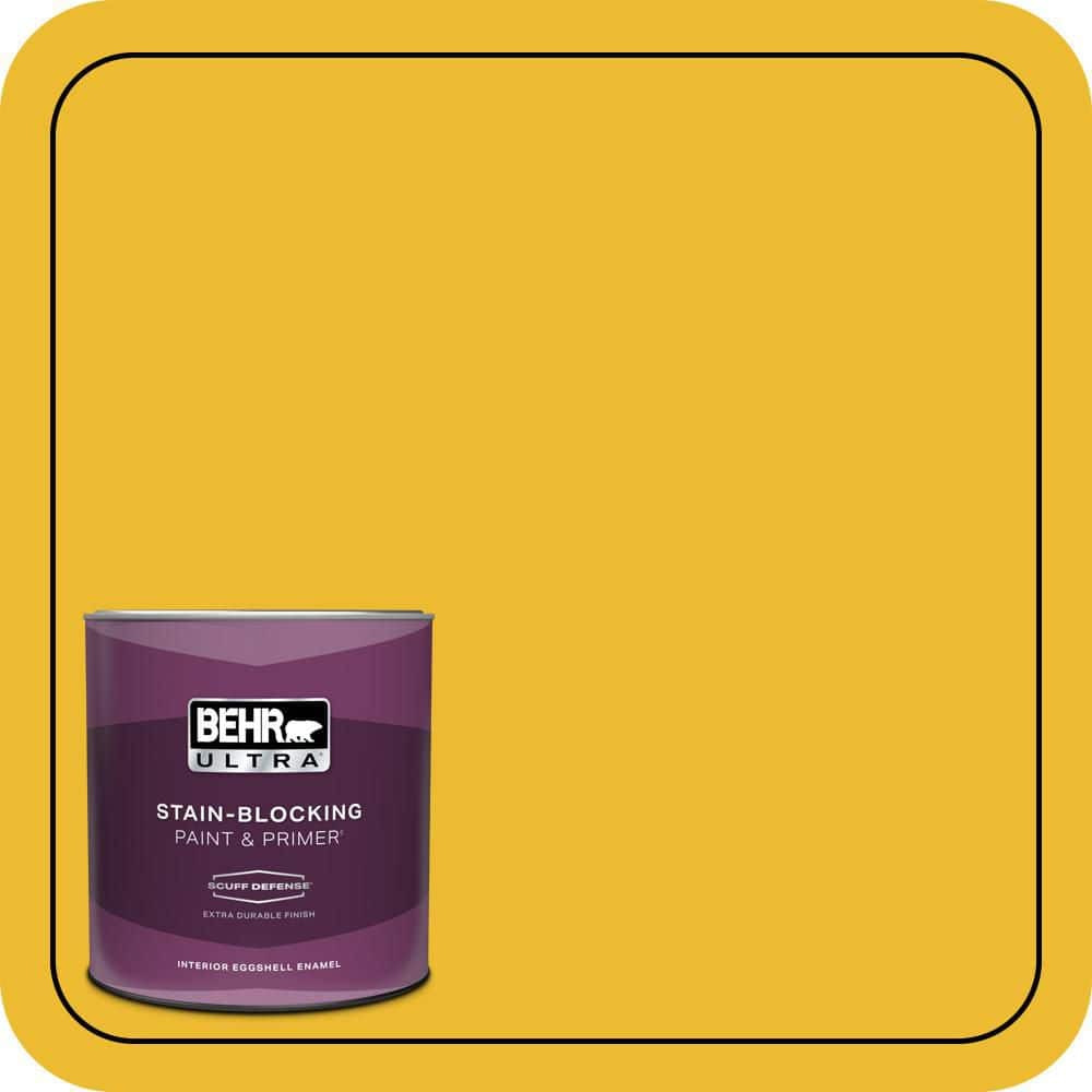 BEHR ULTRA 1 qt. #T11-11 Lizard Breath Extra Durable Eggshell Enamel Interior Paint & Primer
