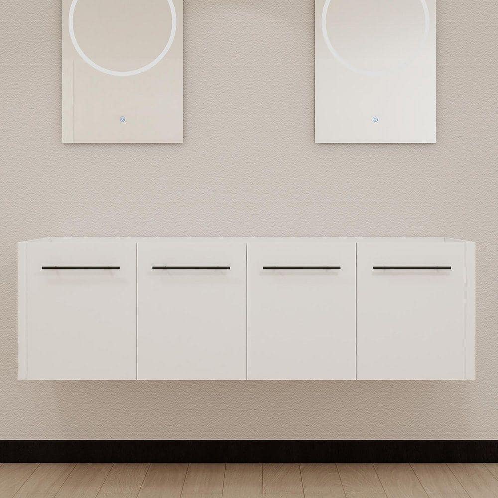 Timussi 58.69 in. Bath Vanity Cabinet Without Top Unassembled (4)