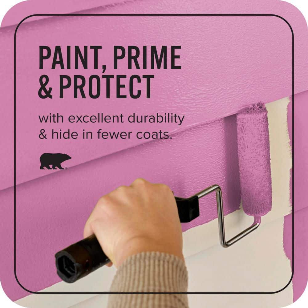 BEHR ULTRA 1 gal. #P120-4 Heart Breaker Semi-Gloss Enamel Exterior Paint & Primer (3)