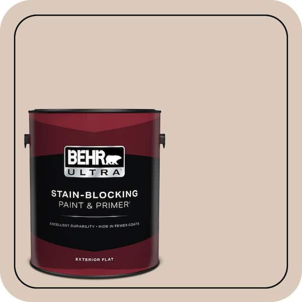 BEHR PREMIUM PLUS 5 gal. #ICC-22 Haze Semi-Gloss Enamel Low Odor Interior Paint & Primer (3)