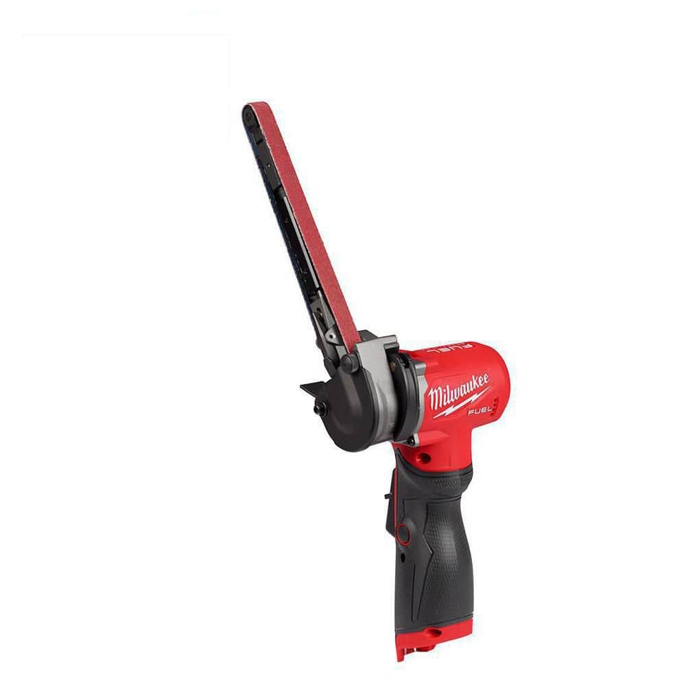 Milwaukee M12 FUEL 12-Volt Lithium-Ion Cordless 1/2 in. 18 in. Bandfile with 1/2 in. Bandfile Contact Wheel Replacement