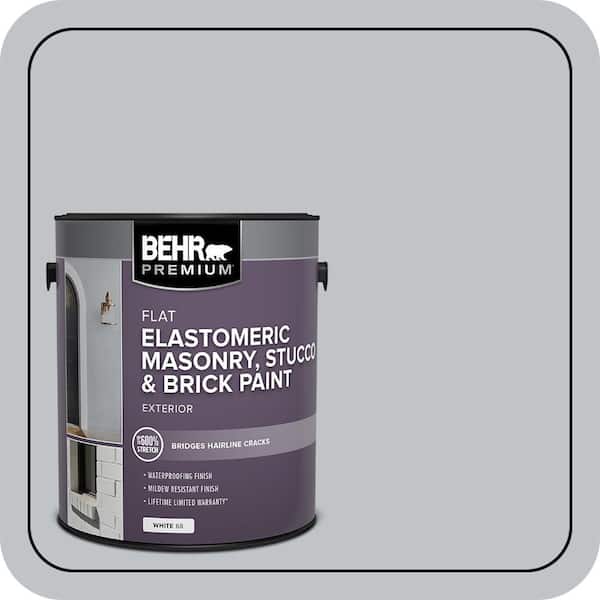 BEHR PREMIUM 1 gal. #N510-2 Galactic Tint Elastomeric Masonry, Stucco and Brick Exterior Paint (2)