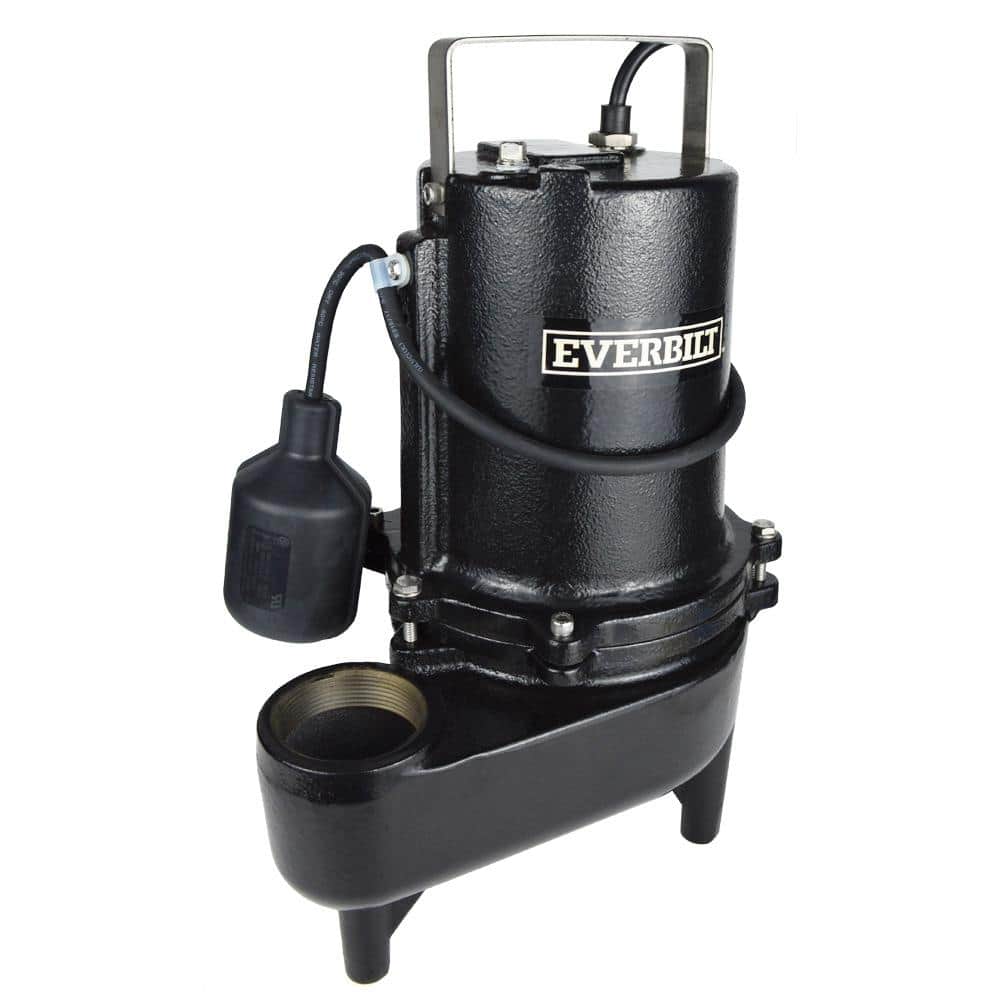 Everbilt HP Cast Iron Sewage Ejector Pump