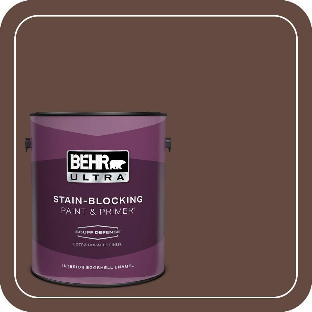 BEHR ULTRA 1 gal. #S-G-770 Wild Horse Extra Durable Eggshell Enamel Interior Paint & Primer