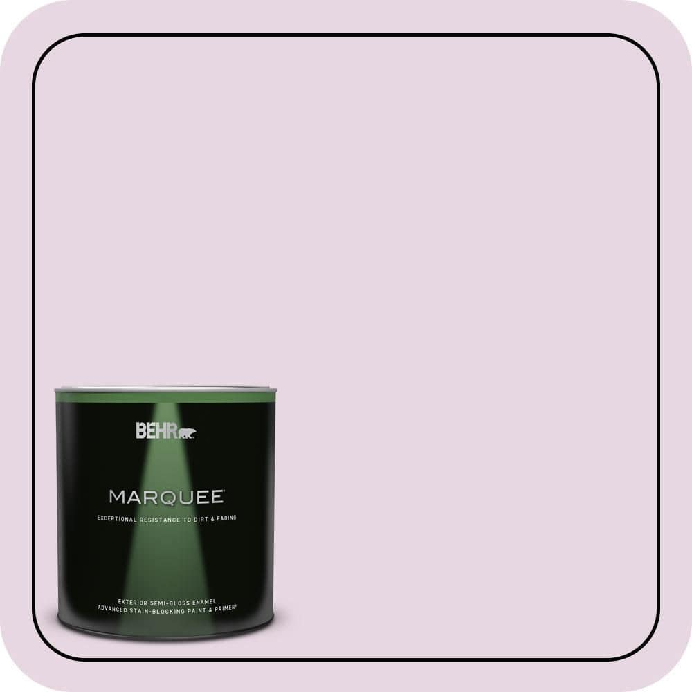 BEHR MARQUEE 1 qt. #CE-03 Unfading Dusk Semi-Gloss Enamel Exterior Paint & Primer