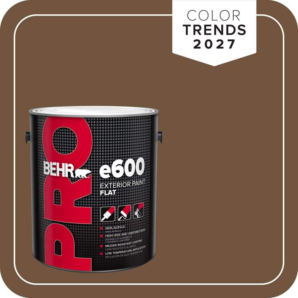 BEHR PRO 1 gal. #PPU4-20 Ancient Root Flat Exterior Paint