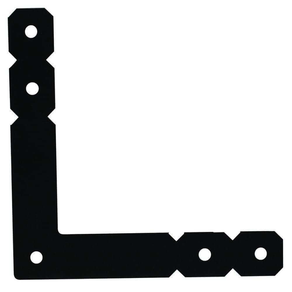 Simpson Strong-Tie OL 12 in. x 12 in. Black Powder-Coated Ornamental L Angle (1)