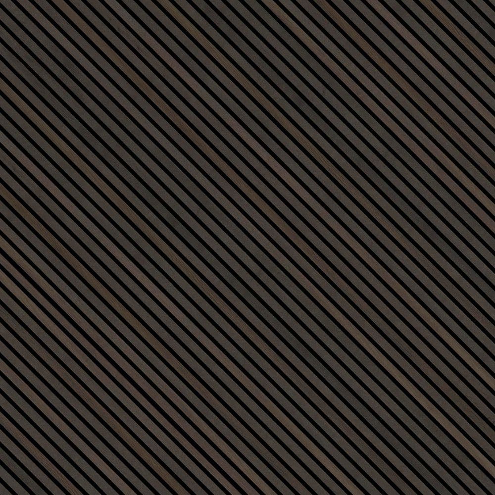 MSI Harmony Espresso 3.8 in. T x 10.2 in. x 95.1 in. Black Wood Decorative Sound Absorbing Panel 2-Pack (24.8 sq.ft. ) (3)