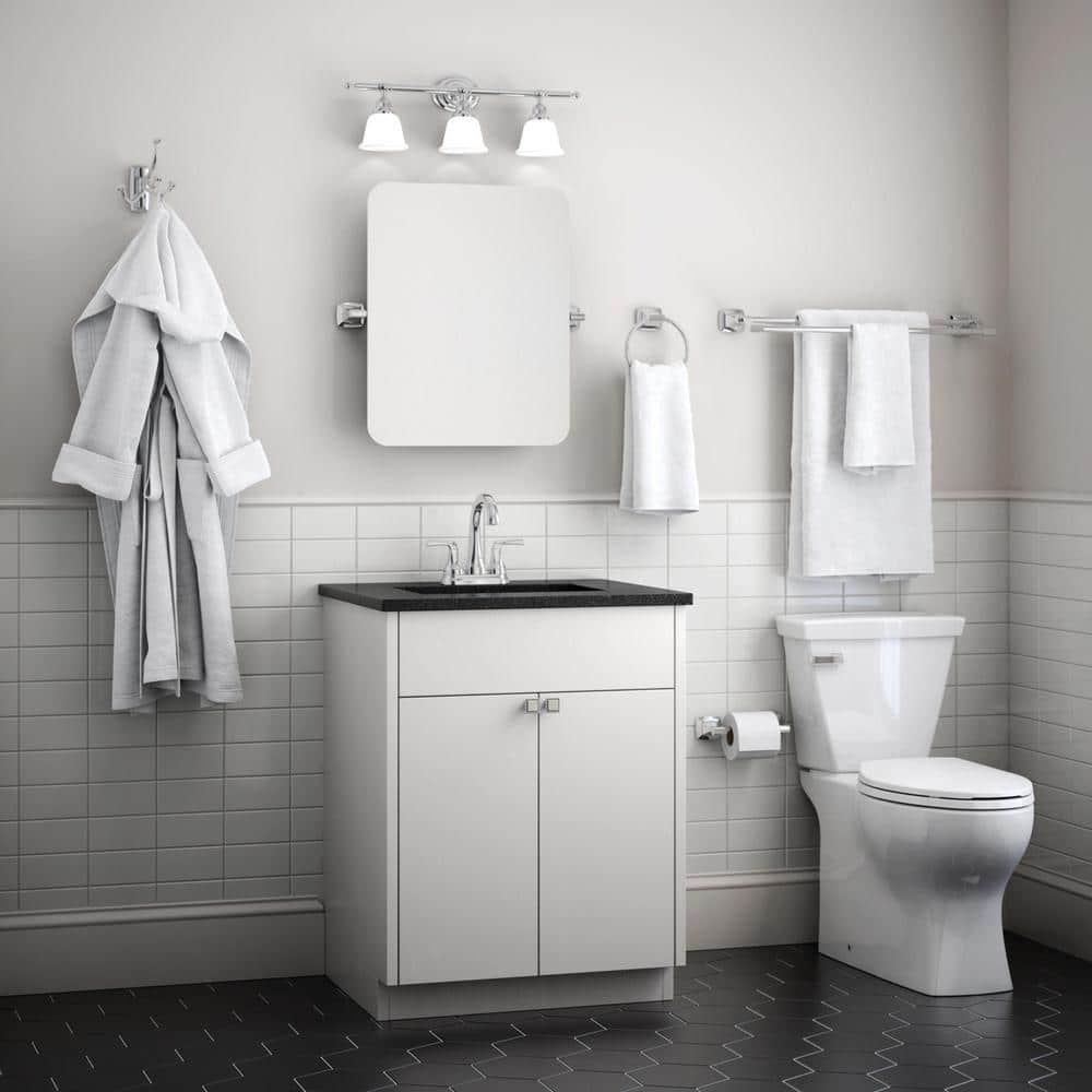 Delta Portwood Wall Mount Double Towel Bar Bath Hardware Accessory (4)