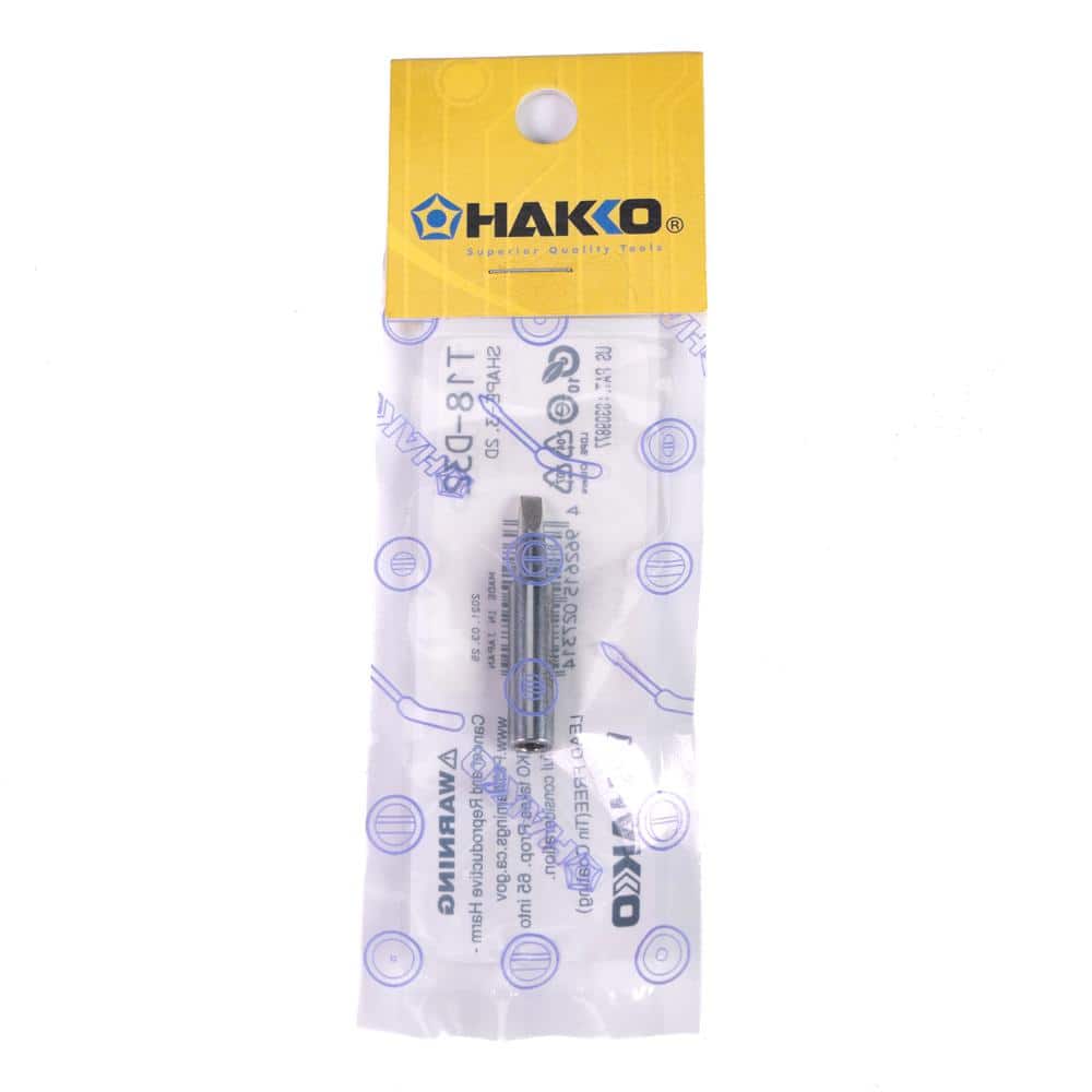 Hakko T18 Series 0.13 in. Chisel Tip (2)