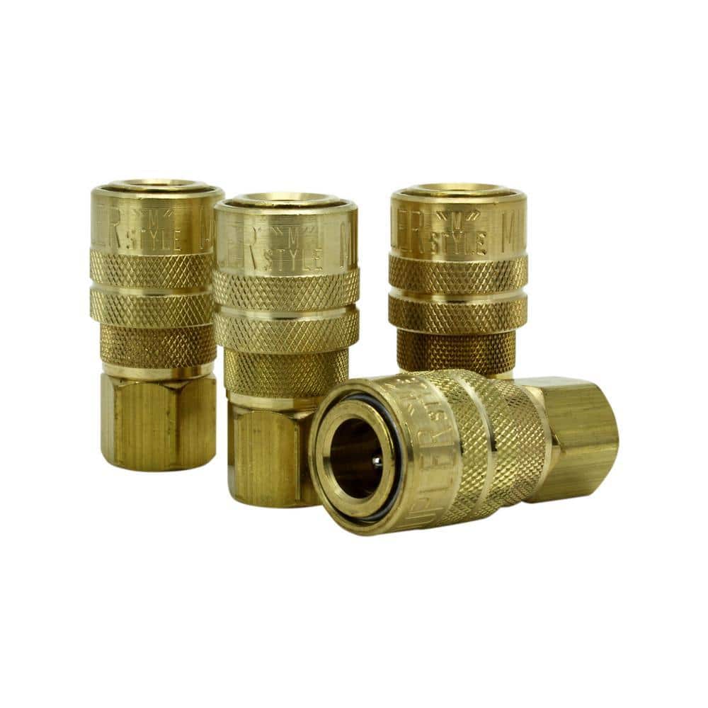 Milton Industries, Inc. 1/4 in. FNPT M Style Coupler (3)