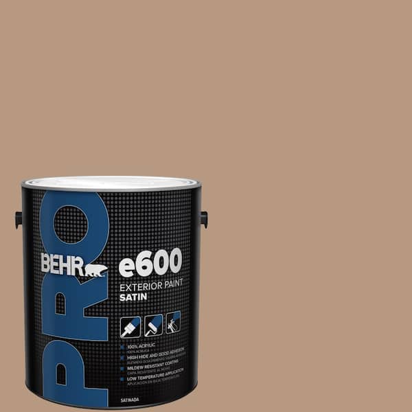 BEHR PRO 1 gal. #MQ2-41 Cavern Clay Satin Exterior Paint (2)