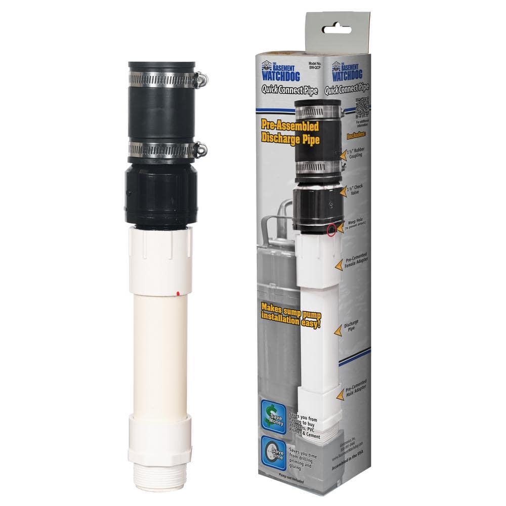 Basement Watchdog Quick Connect Pipe (2)