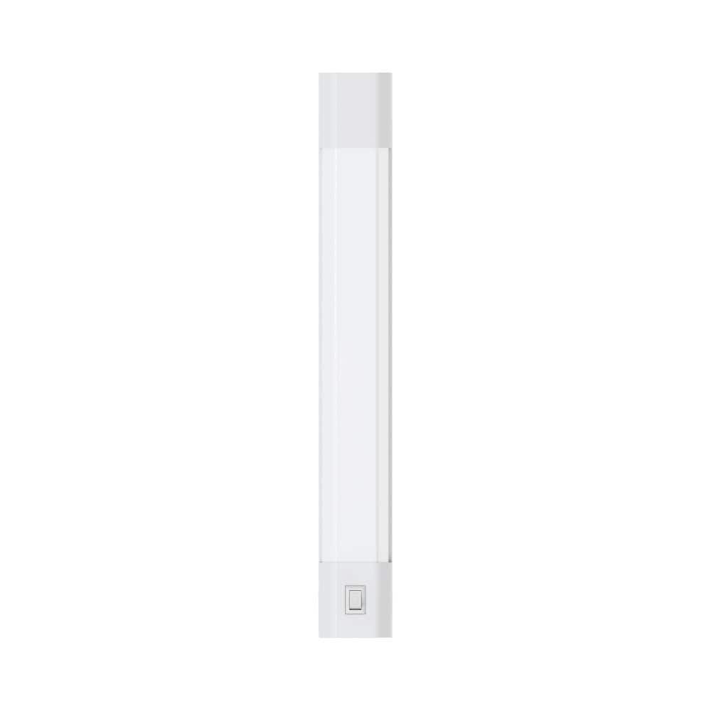 PRIVATE BRAND UNBRANDED 12 in. Plug-In White Integrated LED Linkable Under Cabinet Light, Soft White 3000K (2)