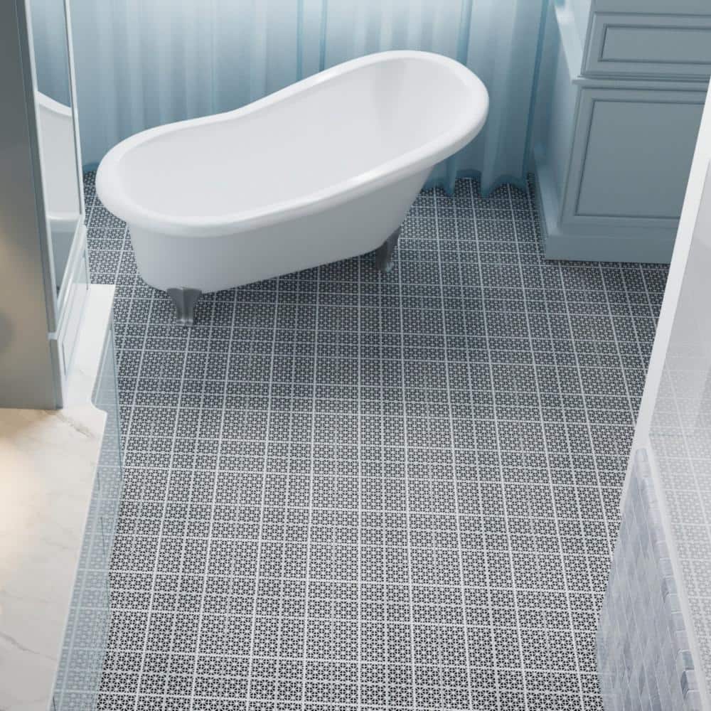 Tidoin Outdoor 1 ft. x 1 ft. Composite Deck Tile in Gray (24 Per Box) (3)