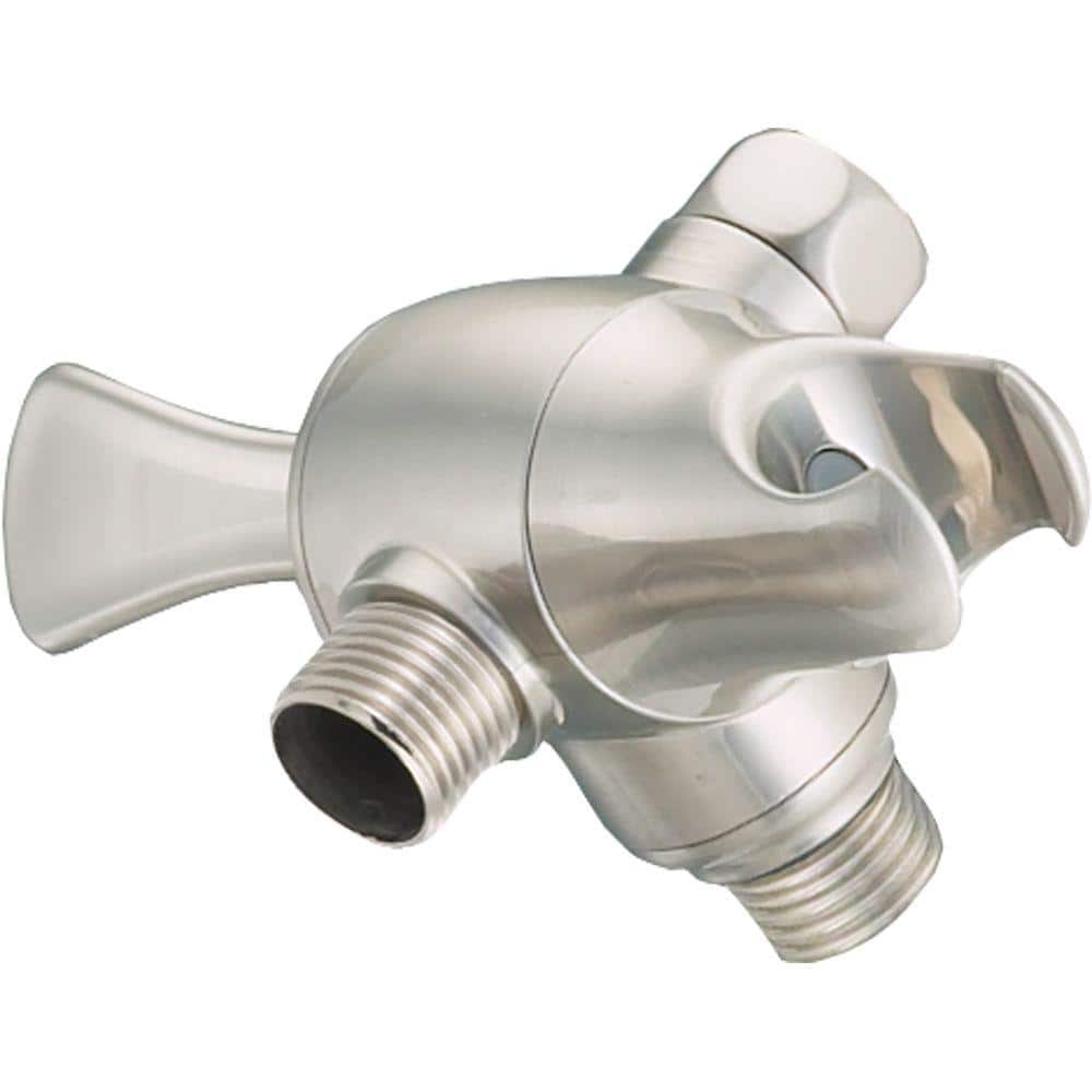 Delta 3-Way Shower Arm Diverter with Hand Shower Mount in Stainless