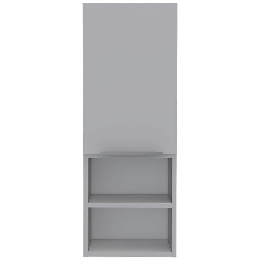 Tahanbath 11.80 in. W x 10.00 in. D x 10.00 in. H Bathroom Storage Wall Cabinet in White (1)