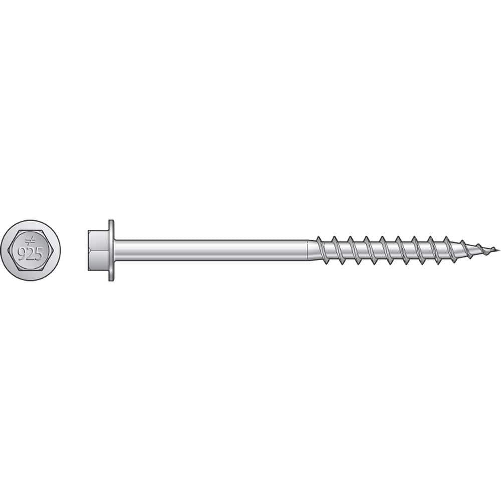 Simpson Strong-Tie #9 . 1/4-Hex Drive, Strong-Drive SD Connector Screw (4)