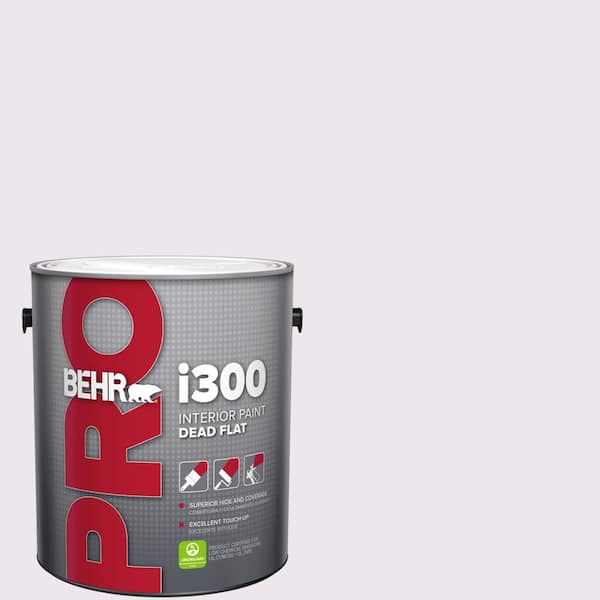 BEHR PRO 1 gal. #M570-1 In the Spotlight Dead Flat Interior Paint (2)